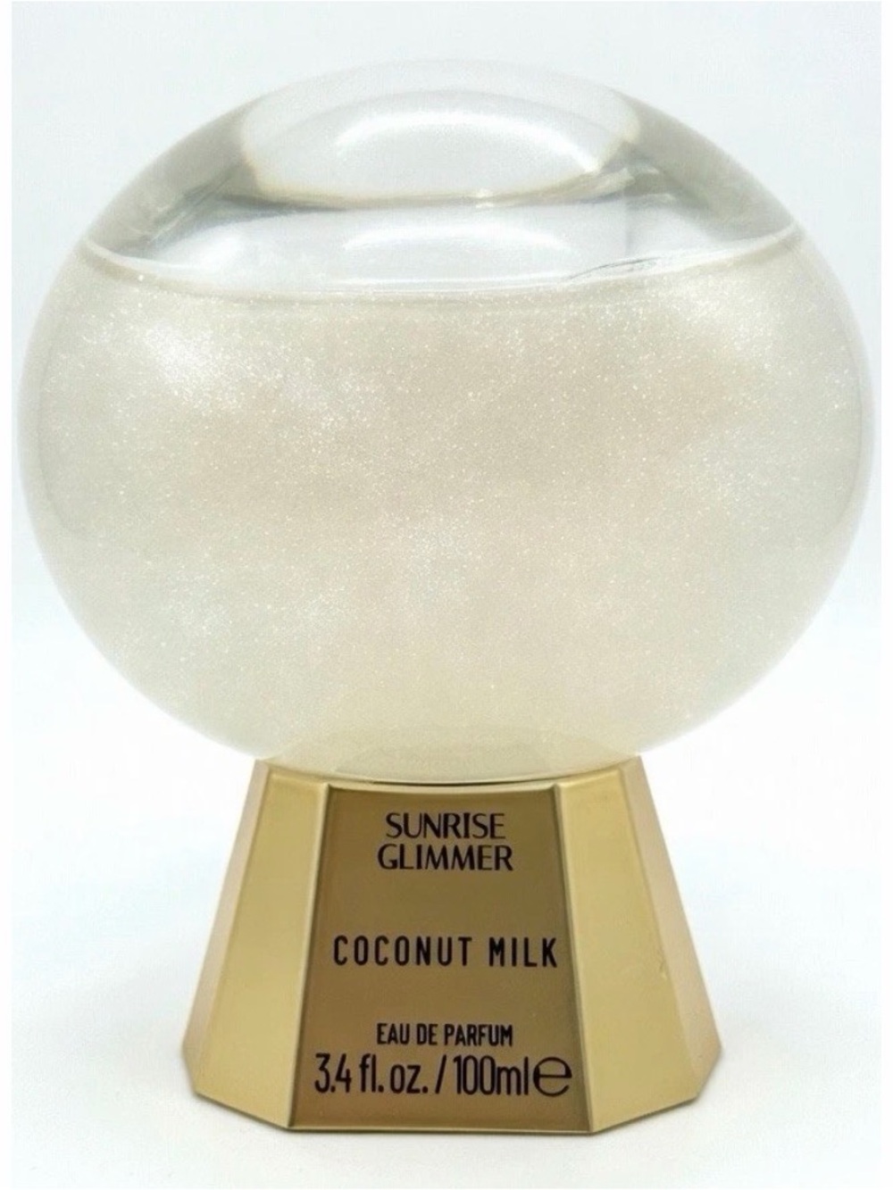 Sunrise Glimmer Coconut Milk 3.4 oz Perfume 85% Full Shimmer glitter spray viral - Picture 5 of 7